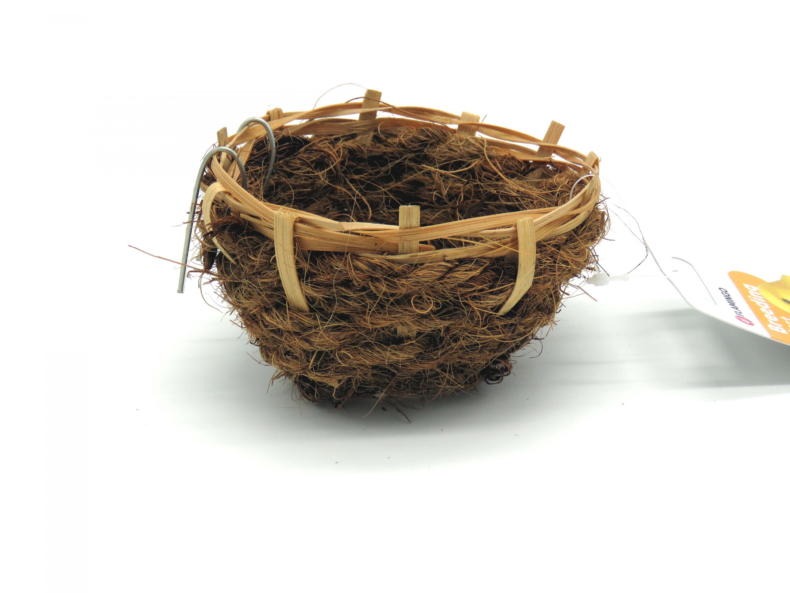 Nid Bambou/Coco pour Canaris 11 x 7 cm - oiseaux - Zoola