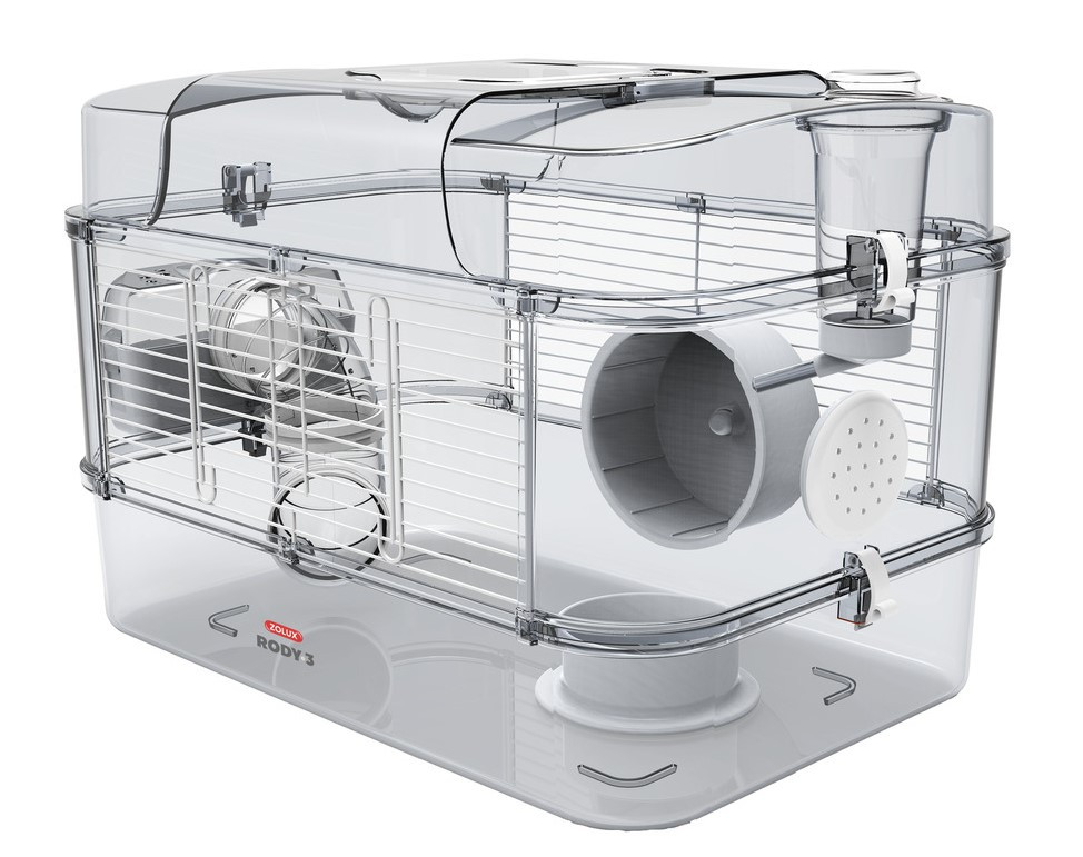 Cage rody 3 solo Blanche. taille 41 x 27 x 28 cm. pour petit rongeur