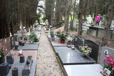 Photo de l'allée du cimetière pour Animaux de Cagnes-sur-Mer dans le 06
